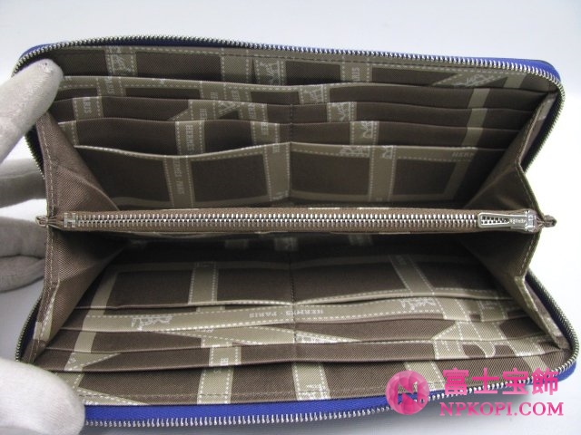 エルメスアザップシルクインブルーエレクトリック（金具：シルバー）HERMES328020